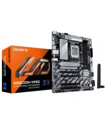 Gigabyte Материнская плата B860 DS3H WIFI6E sAM5 B860 4xDDR5 M.2 Wi-Fi BT HDMI DP ATX