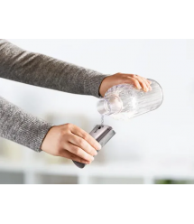 Tefal Отпариватель компактный Pure Force, 1800Вт, 180мл, постоянный пар - 35гр, керам. подошва, черно-розовый