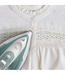 Tefal Утюг Virtuo 30, 1800Вт, 240мл, паровой удар -120гр, постоянный пар - 27гр, керам. подошва, бело-зеленый