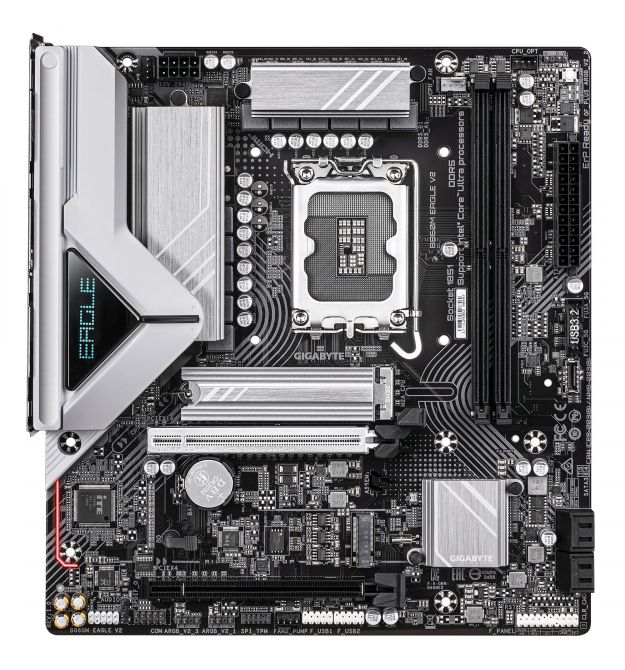 Gigabyte Материнская плата B860M EAGLE V2 s1851 B860 2xDDR5 M.2 HDMI DP mATX