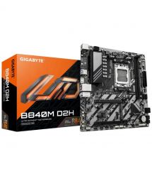 Gigabyte Материнская плата Motherboard B840M D2H sAM5 B840 2xDDR5 M.2 HDMI mATX