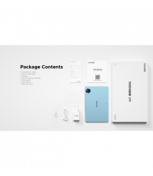 Doogee Планшет U11 11" 4ГБ, 128ГБ, 8580мА•ч, Android, серый