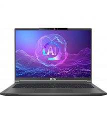 MSI Ноутбук Creator A16 AI+ A3XVGG 16 UHD, Ryzen AI 9 HX 370, 32GB, F2TB, NVD4070-8, W11P, серый