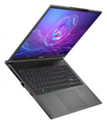 MSI Ноутбук Creator A16 AI+ A3XVGG 16 UHD, Ryzen AI 9 HX 370, 32GB, F2TB, NVD4070-8, W11P, серый