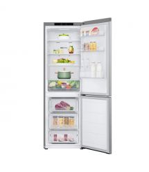 LG Холодильник с нижн. мороз., 186x60х68, платиново-серебристый