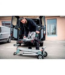 Metabo Пила торцовочная KGS 254 M с протяжкой, 1800Вт, диск 254мм, пропил 92/47мм, 16.1кг