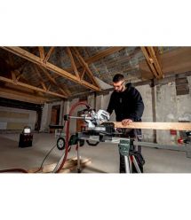 Metabo Пила торцовочная KGS 254 M с протяжкой, 1800Вт, диск 254мм, пропил 92/47мм, 16.1кг