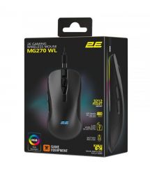 2E Gaming Мышь MG270 WL, WL/BT, чёрный