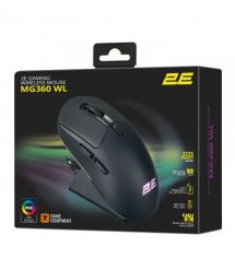 2E Gaming Мышь MG360 WL, USB-A/WL/BT, чёрный