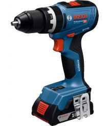 Bosch Шуруповерт-дрель аккумуляторная GSB 18V-65 18В 2х2А·час 31·65Нм 0-2100об·мин ЗП GAL18V-20 кейс 1.12кг