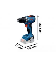 Bosch Шуруповерт-дрель аккумуляторная GSR 18V-65 18В 31·63Нм 0-550·0-2100об·мин 1.06кг