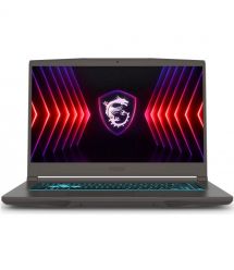 MSI Ноутбук Thin B12UC 15.6 FHD, Intel i5-12450H, 16GB, F1TB, NVD3050-6, DOS, черный