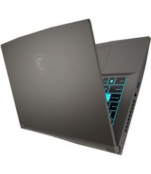 MSI Ноутбук Thin B12UC 15.6 FHD, Intel i5-12450H, 16GB, F1TB, NVD3050-6, DOS, черный