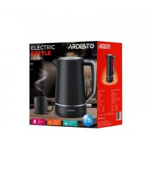 ARDESTO Электрочайник 1.7л, Otter, пластик, черный матовый