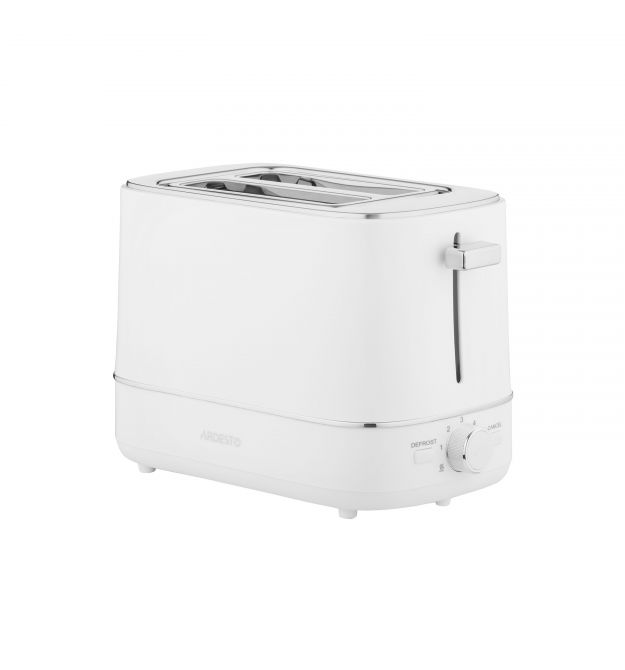 ARDESTO Тостер T-F420B, 800Вт, пластик, 2 слота, белый