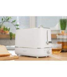 ARDESTO Тостер T-F420B, 800Вт, пластик, 2 слота, белый