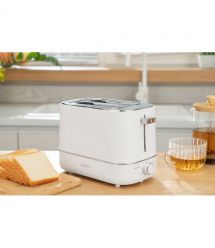 ARDESTO Тостер T-F420B, 800Вт, пластик, 2 слота, белый