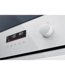 Electrolux Духовой шкаф Electrolux электрический, 72л, A+, пар, дисплей, конвекция, телескопические направляющие, белый