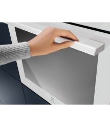 Electrolux Духовой шкаф Electrolux электрический, 72л, A+, пар, дисплей, конвекция, телескопические направляющие, белый