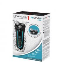Remington Бритва роторная R6000 Style Series Aqua, 60 мин, плавающие лезвия, 100% водонепроницаемая