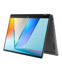 ASUS Ноутбук Vivobook Flip 14 TP3407SA-QL011W 14" WUXGA OLED, Intel Ultra 5 226V, 16GB, F512GB, UMA, Win11, Серый