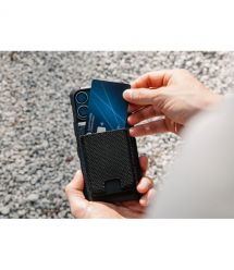 UAG Чехол для карт магнитный с подставкой, Metropolis Wallet Kevlar, Black