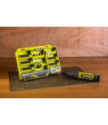 Ryobi Комплект принадлежностей RAR800K-120 1/8" для мини дрели гравера реноватора 120шт кейс