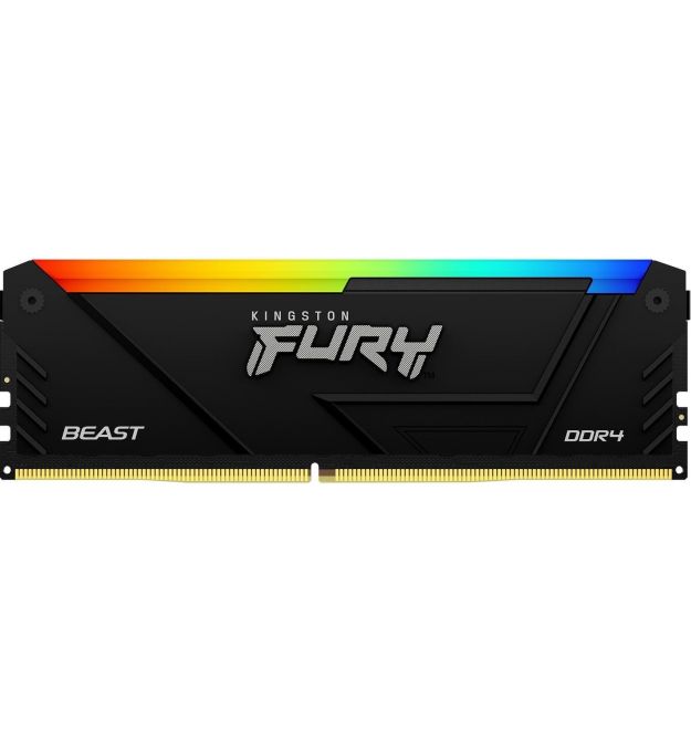 Kingston Память ПК Kingston DDR 16GB 3600 FURY Beast RGB
