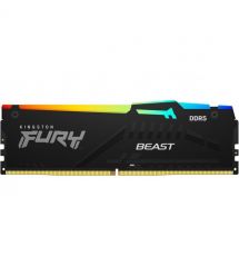 Kingston Память ПК Kingston DDR5 16GB KIT (8GBx2) 5600 FURY Beast RGB EXPO