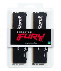 Kingston Память ПК Kingston DDR5 16GB KIT (8GBx2) 5600 FURY Beast RGB EXPO