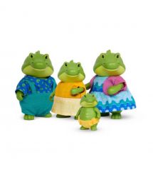 Li`l Woodzeez Набор фигурок Семья Крокодилов 4ед