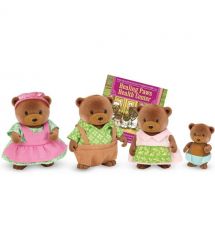 Li`l Woodzeez Набор фигурок - Семья Медведей