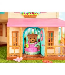 Li`l Woodzeez Набор фигурок - Семья Медведей