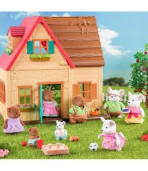 Li`l Woodzeez Набор фигурок - Семья Медведей