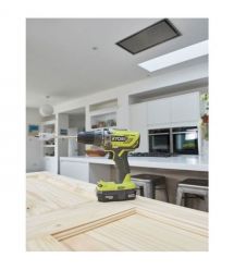 Ryobi Шуруповерт-дрель ударный аккумуляторный ONE+ R18PD2-215G 18В 2х1.5А·ч ЗУ 40Нм 400·1350об·мин 1кг