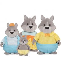 Li`l Woodzeez Набор фигурок Семья Волков 4ед