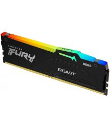 Kingston Память ПК Kingston DDR5 64GB KIT (32GBx2) 6400 FURY Beast RGB XMP