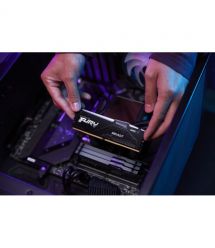 Kingston Память ПК Kingston DDR5 64GB KIT (32GBx2) 6400 FURY Beast RGB XMP
