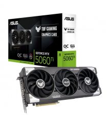 ASUS Видеокарта GeForce RTX 5060 Ti 16 GB GDDR7 OC TUF-RTX5060TI-O16G-GAMING