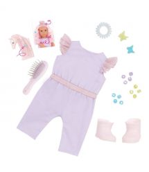 Our Generation Кукла Элара с жеребенком Люмина и аксессуарами 46см