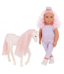 Our Generation Кукла Элара с жеребенком Люмина и аксессуарами 46см