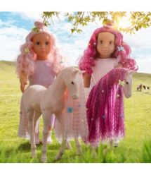Our Generation Кукла Элара с жеребенком Люмина и аксессуарами 46см