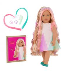 Our Generation Кукла Тесси c растущими разноцветными волосами 46см