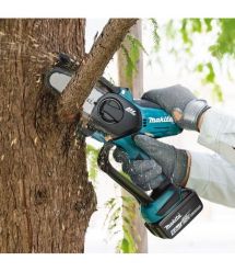 Makita Пила цепная аккумуляторная LXT DUC101SF 18В акб 1х2А·час ЗП DC18SD 10см 2кг