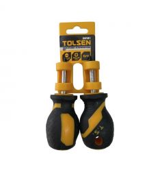 Tolsen Отвертки набор 2шт, SL, PH2, 38мм