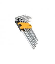 Tolsen Ключи шестигранные, набор 9шт, TORX10-50, CrV