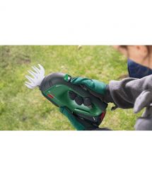 Bosch Ножницы для травы аккумуляторные AdvancedShear 18V-10 + насадка кусторез 10/20см шаг реза 8мм 1xPBA 2.0Ah 2.45кг