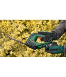 Bosch Ножницы для травы аккумуляторные AdvancedShear 18V-10 + насадка кусторез 10/20см шаг реза 8мм 1xPBA 2.0Ah 2.45кг