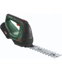 Bosch Ножницы для травы аккумуляторные AdvancedShear 18V-10 + насадка кусторез 10/20см шаг реза 8мм 1xPBA 2.0Ah 2.45кг