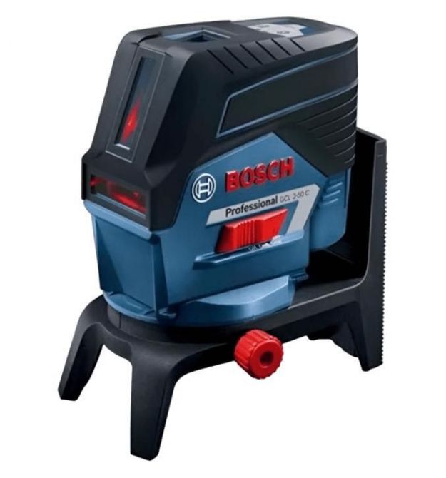 Bosch Нивелир лазерный GCL2-50C+RM2 до 20м, ±0.3мм/м, 4AAx1.5В, IP54, чехол, мишень, кейс, 0.6кг